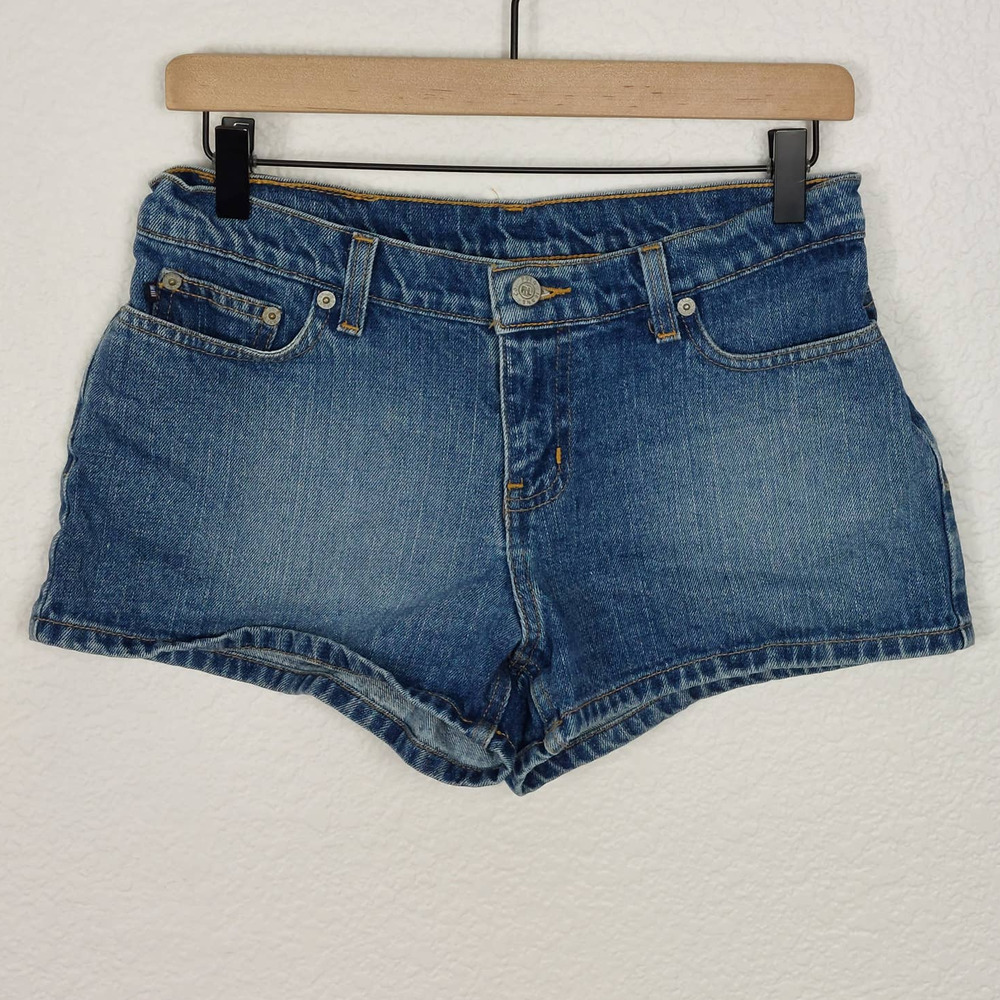RL Polo Jeans Company Saturday Jean Shorts Women's 4 Pre-Owned 100% Cotton